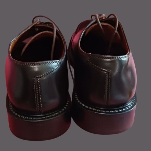 Banana Republic Italian Leather Dress Shoes Oxford blk Size 11 - Picture 2 of 15